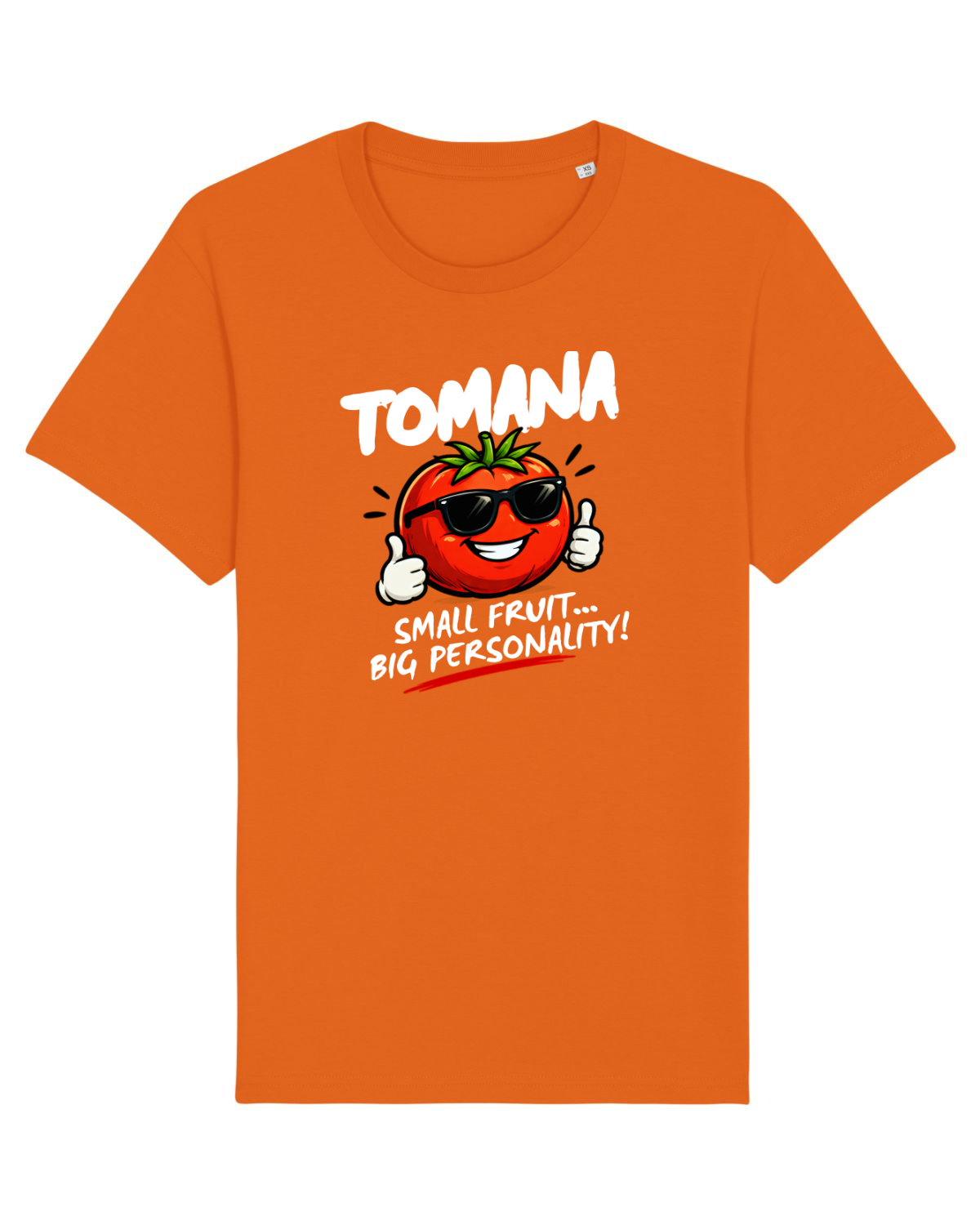 Tricou mânecă scurtă Unisex Rocker Bright Orange