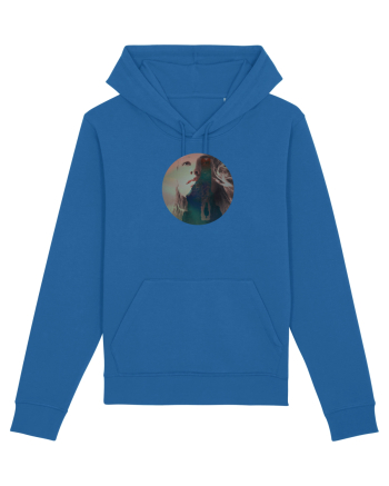 Crying girl Royal Blue