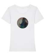 Crying girl Tricou mânecă scurtă guler larg fitted Damă Expresser
