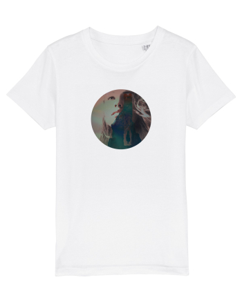 Crying girl White