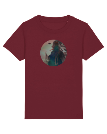 Crying girl Burgundy