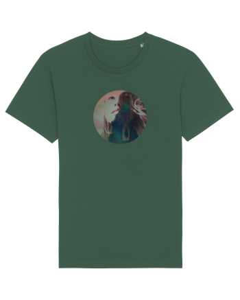 Crying girl Bottle Green