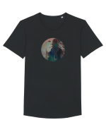 Crying girl Tricou mânecă scurtă guler larg Bărbat Skater