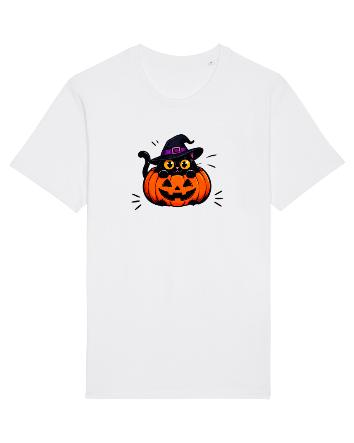 Tricou mânecă scurtă Unisex Rocker White