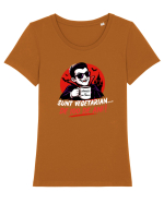 Sunt vegetarian....de 100 de ani Tricou mânecă scurtă guler larg fitted Damă Expresser