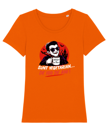 Sunt vegetarian....de 100 de ani Bright Orange