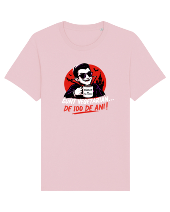 Sunt vegetarian....de 100 de ani Cotton Pink