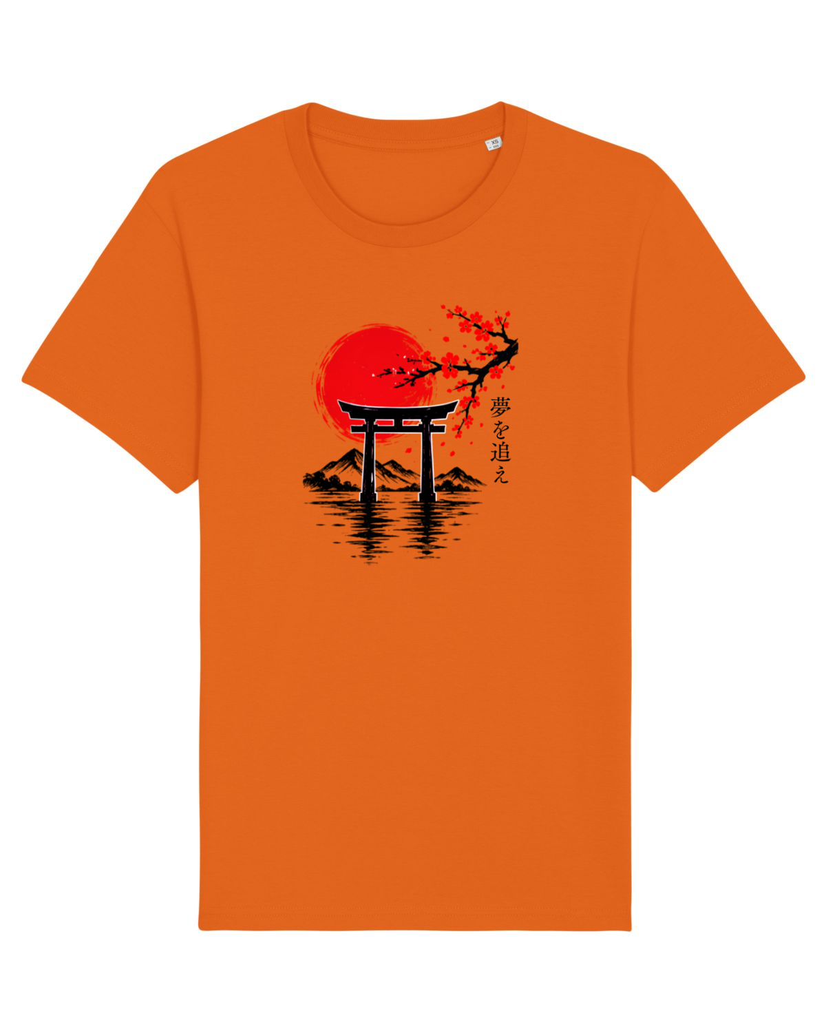 Tricou mânecă scurtă Unisex Rocker Bright Orange
