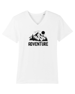 Adventure  Tricou mânecă scurtă guler V Bărbat Presenter