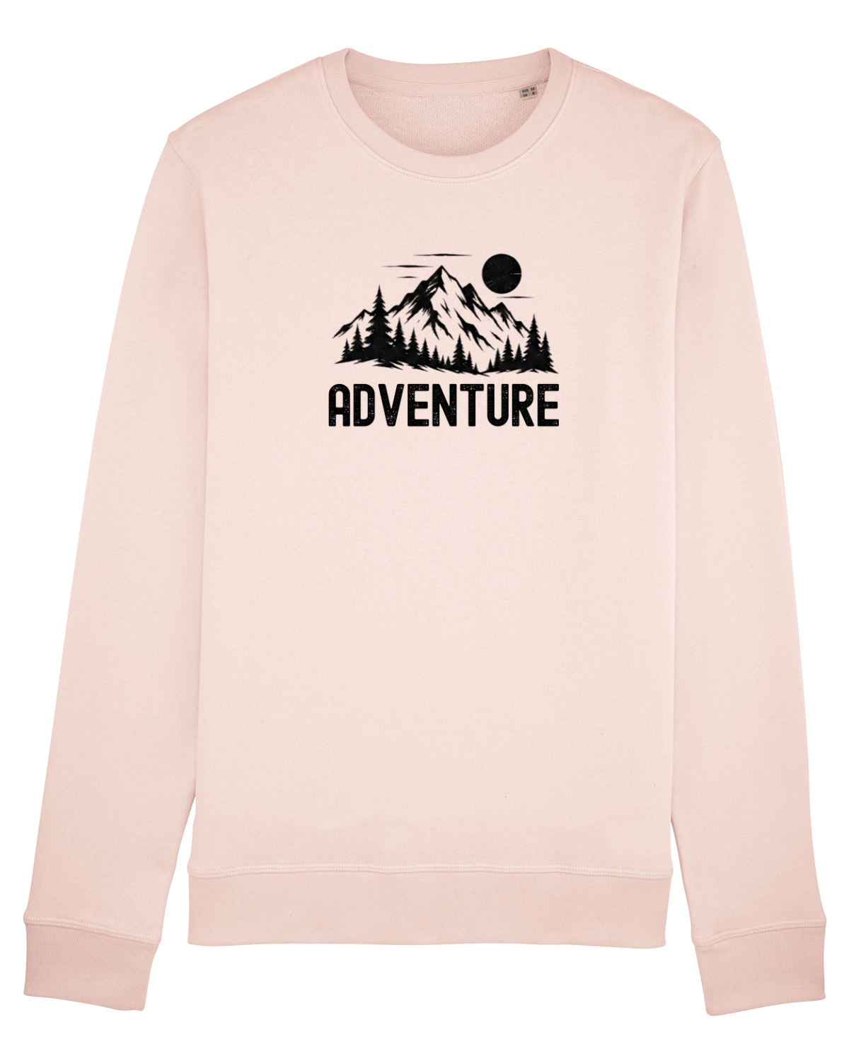 Bluză mânecă lungă Unisex Rise Candy Pink
