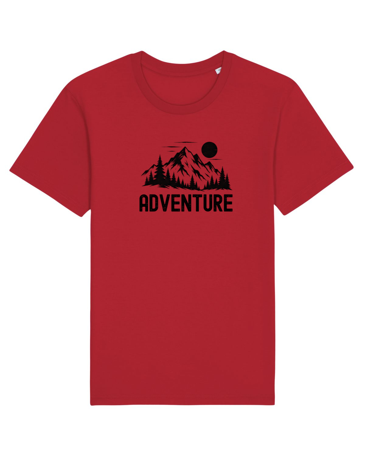 Tricou mânecă scurtă Unisex Rocker Red