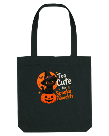 Top cute for spooky thoughts Black