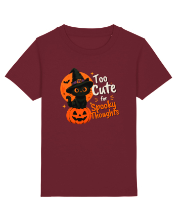 Top cute for spooky thoughts Burgundy