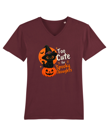 Top cute for spooky thoughts Burgundy