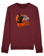 Top cute for spooky thoughts Bluză mânecă lungă Unisex Rise