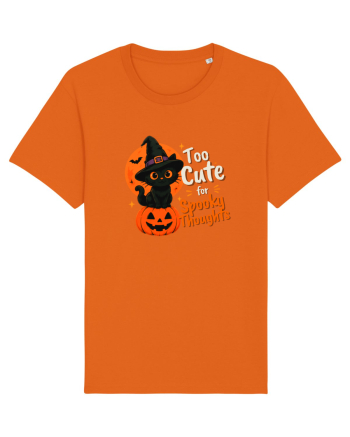 Top cute for spooky thoughts Bright Orange