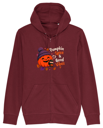 Pumpkin spice& good vibes Burgundy