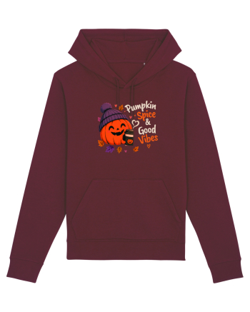 Pumpkin spice& good vibes Burgundy