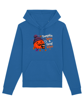 Pumpkin spice& good vibes Royal Blue