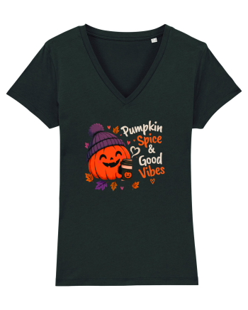 Pumpkin spice& good vibes Black