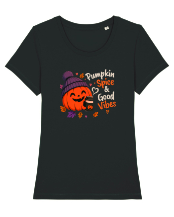 Pumpkin spice& good vibes Black