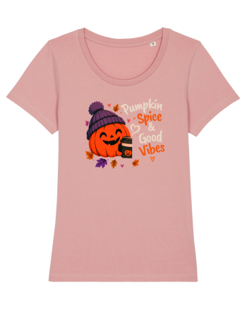 Pumpkin spice& good vibes Canyon Pink