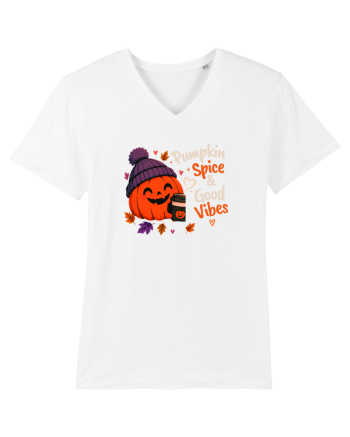Pumpkin spice& good vibes White