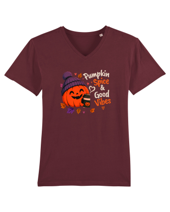 Pumpkin spice& good vibes Burgundy