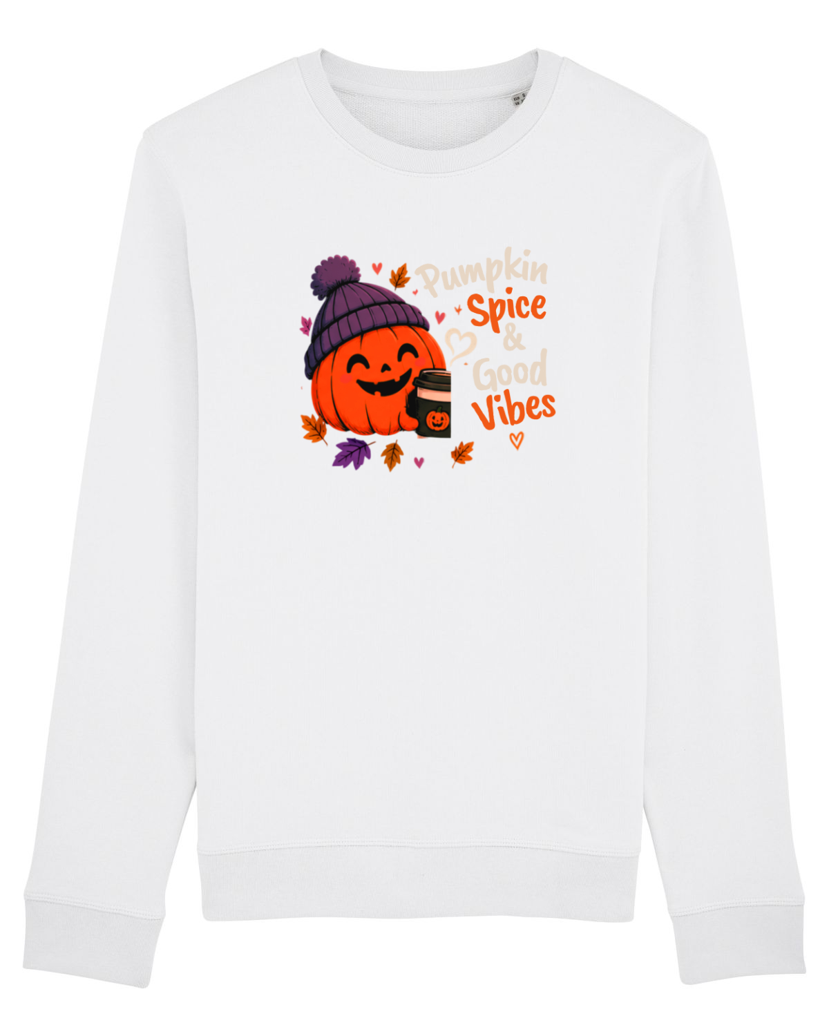Bluză mânecă lungă Unisex Rise White