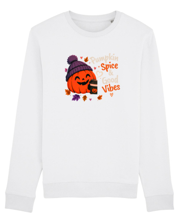 Pumpkin spice& good vibes White