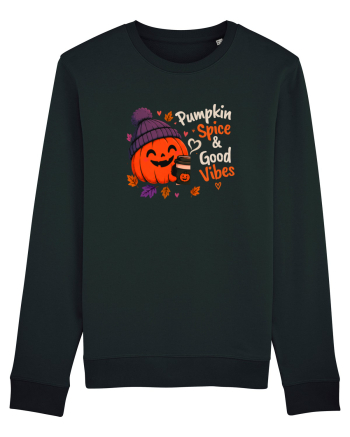 Pumpkin spice& good vibes Black