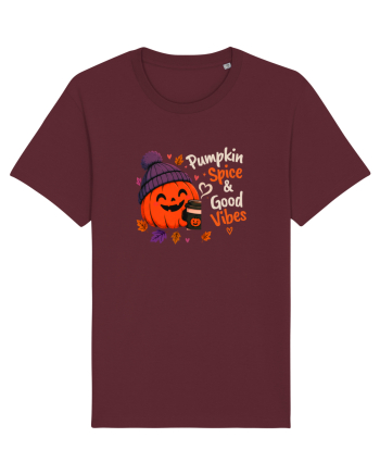 Pumpkin spice& good vibes Burgundy