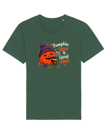 Pumpkin spice& good vibes Bottle Green