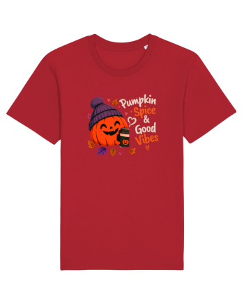 Pumpkin spice& good vibes Red
