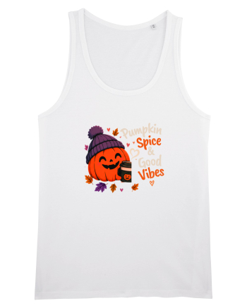 Pumpkin spice& good vibes White