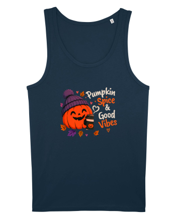 Pumpkin spice& good vibes Navy