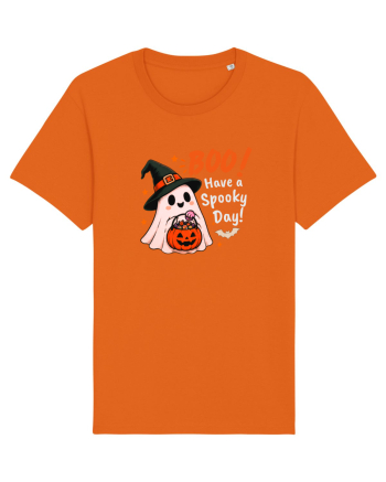 Boo...have a spooky day Bright Orange