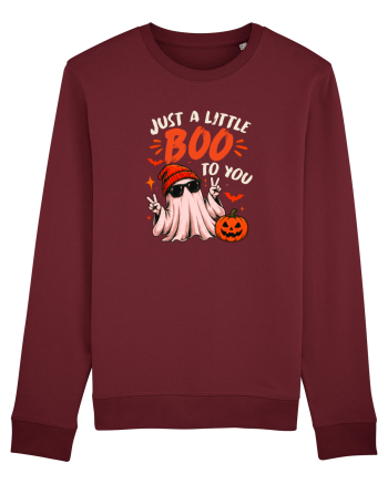 Just a little boo to you Burgundy