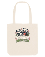 Funny Panda Humor Bamboos Pandas Lover Cute Animal Pun Sacoșă textilă