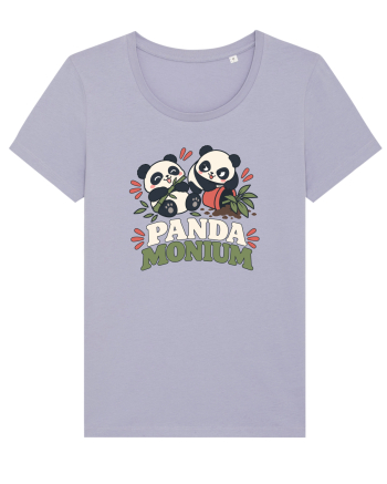 Funny Panda Humor Bamboos Pandas Lover Cute Animal Pun Lavender