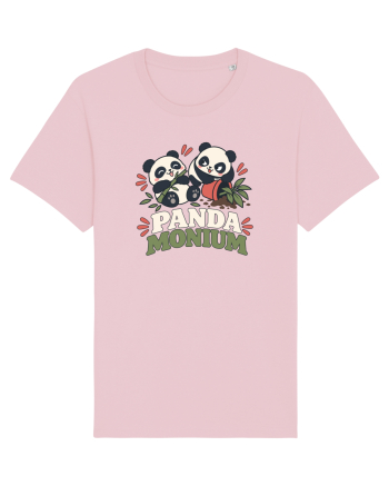Funny Panda Humor Bamboos Pandas Lover Cute Animal Pun Cotton Pink