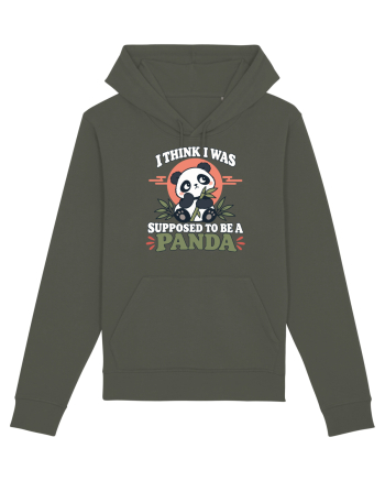 Funny Panda Lover Cute Bamboos Animal Humor Pandas Pun Khaki