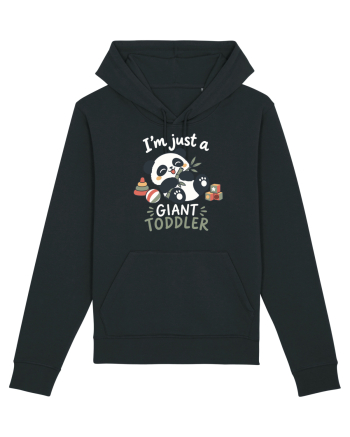 Funny Panda Toddler Humor Cute Pandas Lover Animals Pun Black