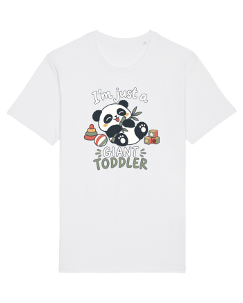 Funny Panda Toddler Humor Cute Pandas Lover Animals Pun White