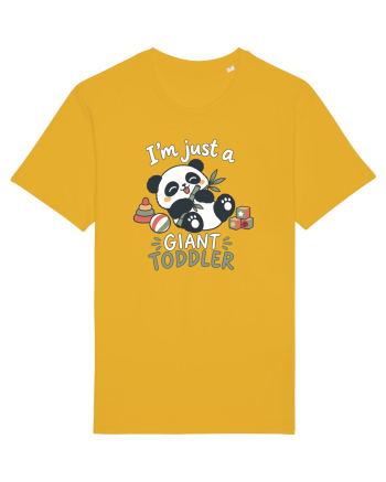 Funny Panda Toddler Humor Cute Pandas Lover Animals Pun Spectra Yellow
