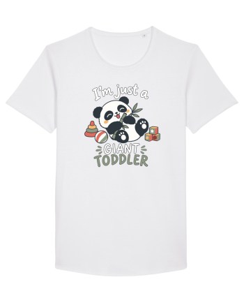 Funny Panda Toddler Humor Cute Pandas Lover Animals Pun White