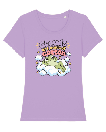 Cute Frog Lover Cloud Humor Kawaii Frogs Nature Animals Lavender Dawn