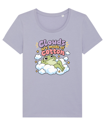 Cute Frog Lover Cloud Humor Kawaii Frogs Nature Animals Lavender