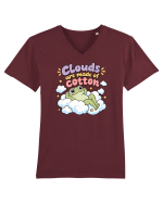 Cute Frog Lover Cloud Humor Kawaii Frogs Nature Animals Tricou mânecă scurtă guler V Bărbat Presenter