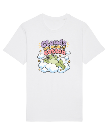 Cute Frog Lover Cloud Humor Kawaii Frogs Nature Animals White